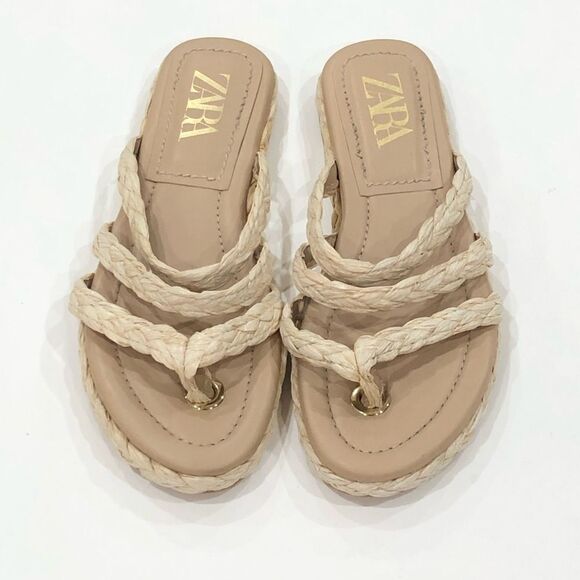 Zara Thong Sandal, Size 37 (EU) Size 6 1/2 (US) - Picture 8 of 8